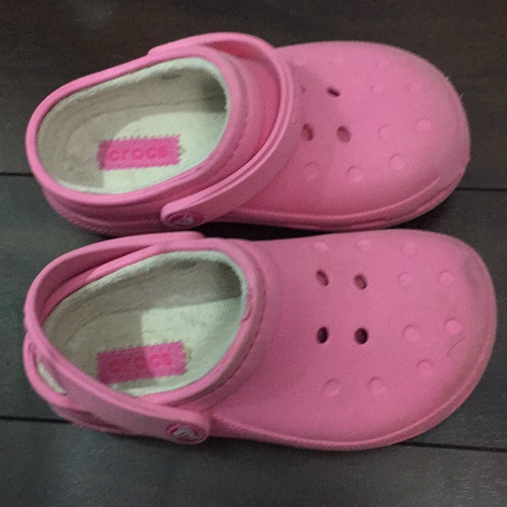 Girls size 12 crocs